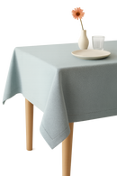 Nappe de table coton lin imperméable style uni