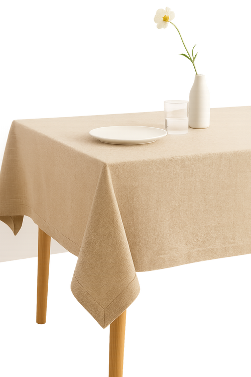 Nappe décorative imperméable et anti tache pour table - vue 2 sur 2