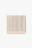 Nappe dentelle jacquard épaisse style bohème table maison