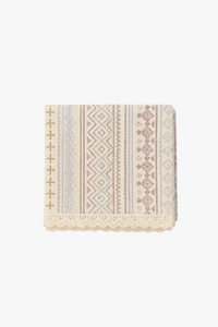 Nappe dentelle jacquard épaisse style bohème table maison
