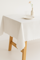Nappe en dentelle style champetre impermeable table cuisine