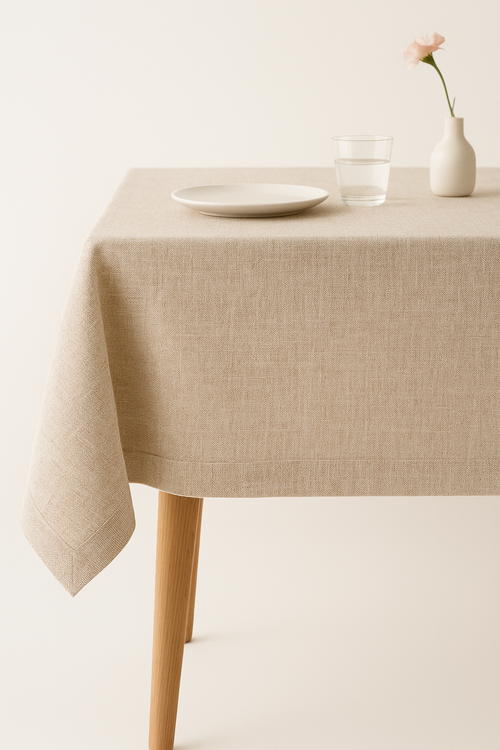 Nappe imperméable anti tache style campagne tissu doux - vue 2 sur 2