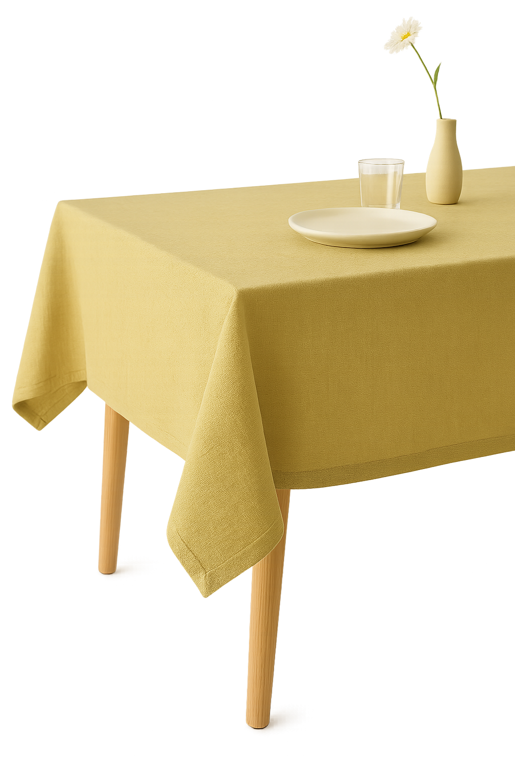 Nappe imperméable décorative style campagne tissu infroissable