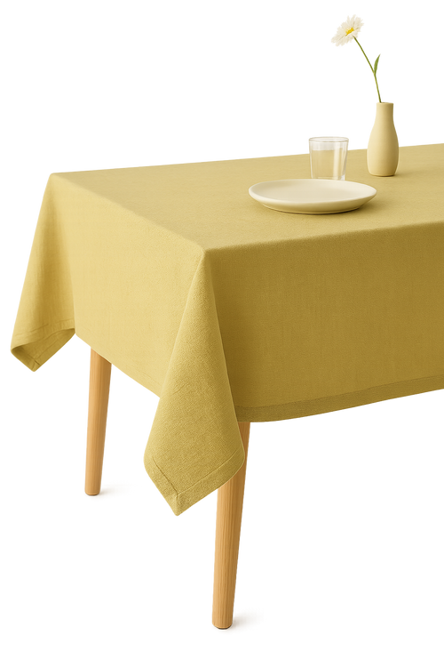 Nappe imperméable décorative style campagne tissu infroissable - vue 2 sur 2