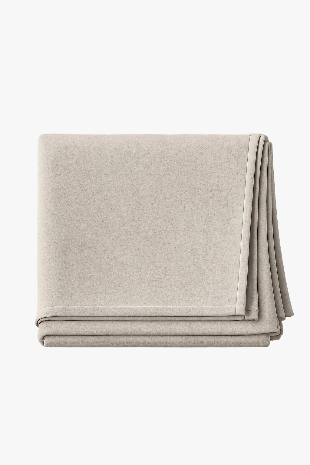 Nappe imperméable en coton et lin style uni