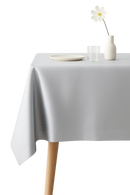 Nappe satin douce oilproof pour table repas fete