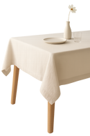 Nappe style campagne nordique tissu polyester pour table