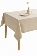 Nappe style japonais unie polyester lavable table