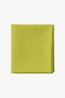Nappe unie coton lin imperméable style naturel table