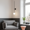 Nordic Denmark Glass Ball Wall Lamp Sconce Light Fixture