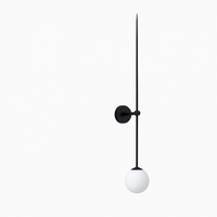Nordic Denmark Glass Ball Wall Lamp Sconce Light Fixture