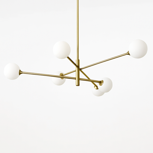 Nordique moderne verre laiton lustre luminaires décor à la maison salon en laiton suspension lumières chambre Restaurant café lampe suspendue - vue 7 sur 12
