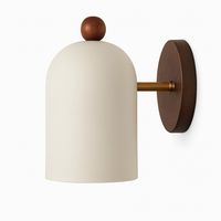 Odyssey – grande applique murale nordique en bois de noyer
