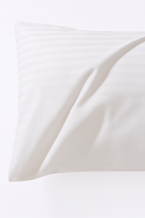 oreiller ignifugé en duvet d'oie avec couette coton - vue 6 sur 6