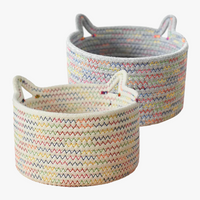 panier de rangement en corde pour cosmétiques et objets divers