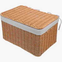 panier de rangement en tissu pour jouets et couvertures