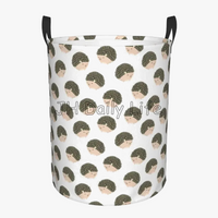 panier à linge hérisson mignon pliable et étanche pour rangement