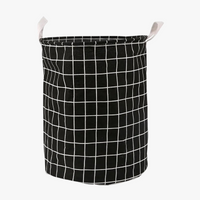panier à linge pliable grand format rangement étanche coton lin