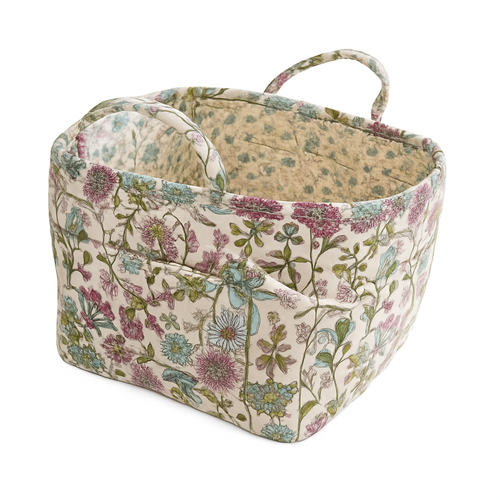 paniers de rangement en tissu grande capacité avec poignées pratiques - vue 15 sur 15