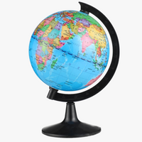 petit globe terrestre rotatif pour apprendre la géographie