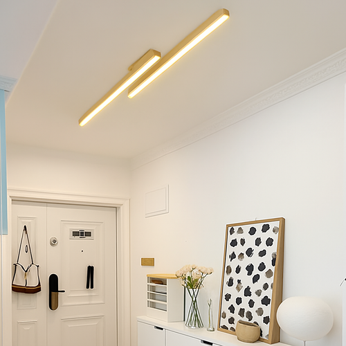 Plafond moderne à LEDs lampe allée lustre pour chambre couloir entrée balcon vestiaire décoration de la maison luminaire intérieur - vue 2 sur 16
