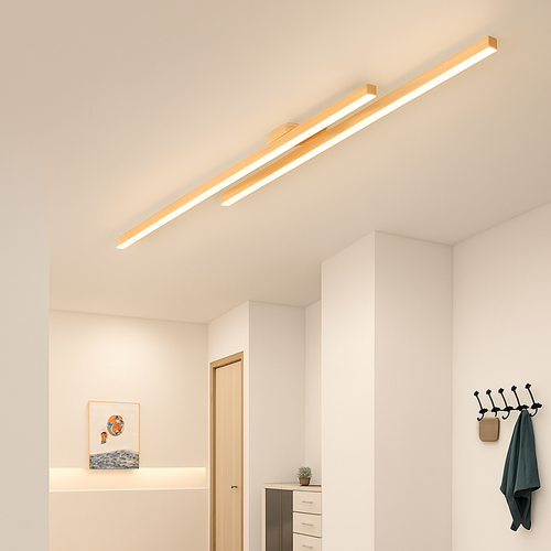 Plafond moderne à LEDs lampe allée lustre pour chambre couloir entrée balcon vestiaire décoration de la maison luminaire intérieur - vue 3 sur 16