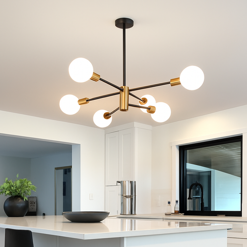 Plafond moderne suspension luminaire E27 lustre suspension lampe chambre salle à manger salon pour la décoration de la maison éclairage intérieur - vue 2 sur 8