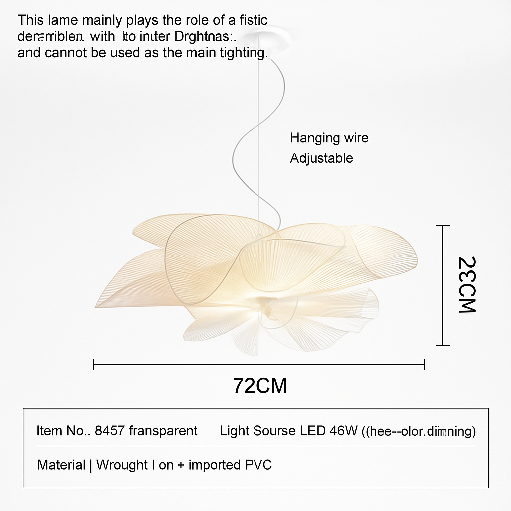 plafonnier design créatif moderne pour décoration intérieure 2023 - vue 6 sur 7