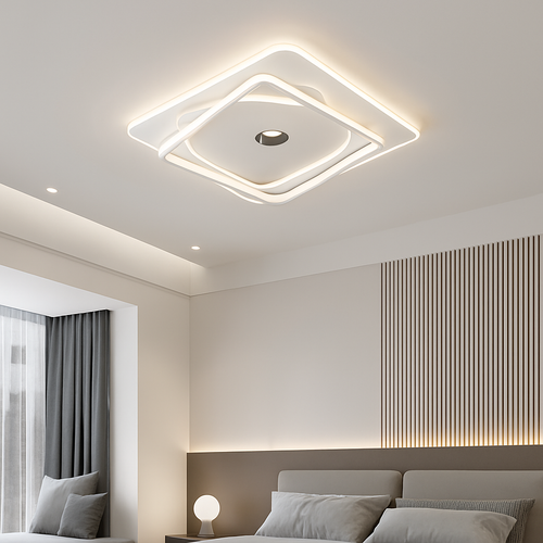 plafonnier design minimaliste pour un éclairage d'ambiance élégant - vue 2 sur 14