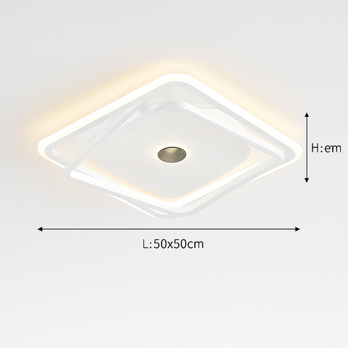 plafonnier design minimaliste pour un éclairage d'ambiance élégant - vue 14 sur 14