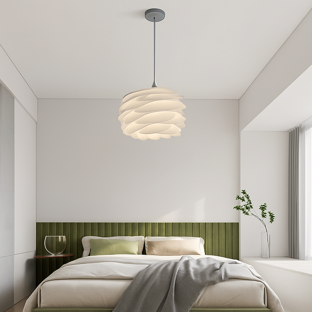 plafonnier design pétales pour décoration intérieure - vue 3 sur 12