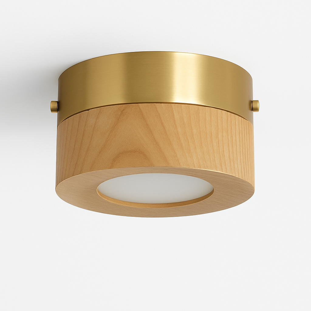 plafonnier en bois design lumineux pour décoration intérieure élégante - vue 5 sur 10