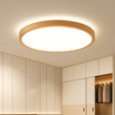 Plafonnier en bois à LED (plusieurs formes)