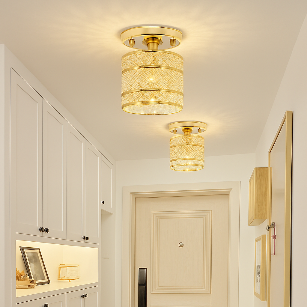 plafonnier en cristal moderne pour décoration intérieure élégante - vue 5 sur 12