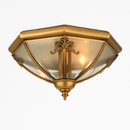 plafonnier en cuivre pour intérieur et extérieur polyvalent