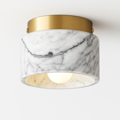 plafonnier en marbre italien luminaire décoratif idéal pour tout espace