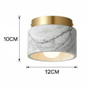 plafonnier en marbre italien luminaire décoratif idéal pour tout espace