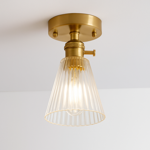 plafonnier en verre nordique rétro loft vintage moderne abat-jour - vue 22 sur 26