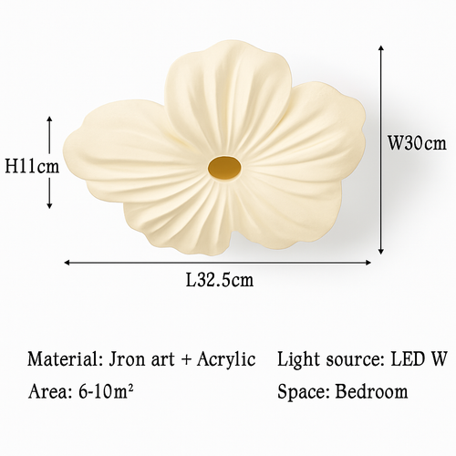 plafonnier floral nordique pour décoration de chambre d'enfant - vue 12 sur 12