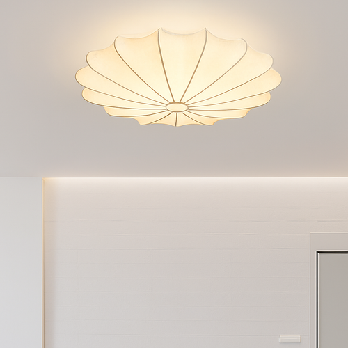 Plafonnier japonais art rond lumière minimaliste plafonnier chambre lampe salon personnalité nelson lampe - vue 5 sur 12