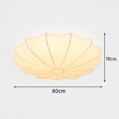 Plafonnier japonais art rond lumière minimaliste plafonnier chambre lampe salon personnalité nelson lampe - vue 11 sur 12