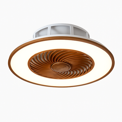 plafonnier led avec ventilateur design moderne 2021 - vue 6 sur 10