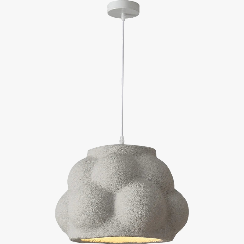 Suspension design Led blanc Wabi Sabi