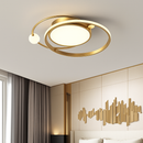 plafonnier led circulaire avec télécommande design simple 	 2024
