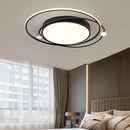 plafonnier led circulaire avec télécommande design simple 	 2024