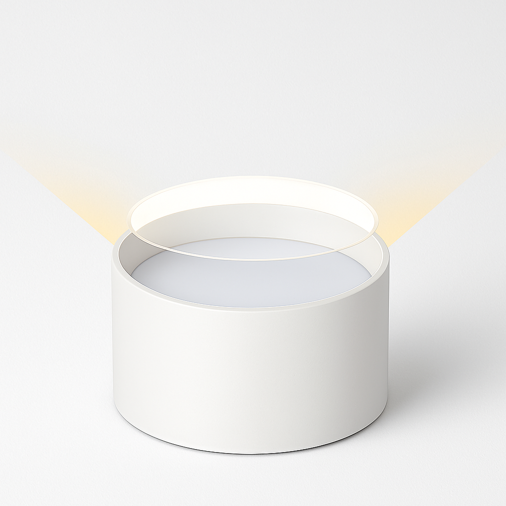plafonnier led de bonne qualité monté en surface - vue 6 sur 10