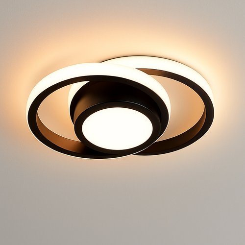 plafonnier led design moderne pour décoration intérieure - vue 2 sur 12
