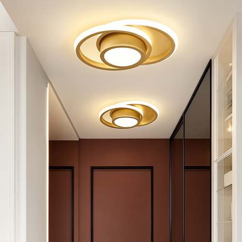 plafonnier led design moderne pour décoration intérieure - vue 3 sur 12
