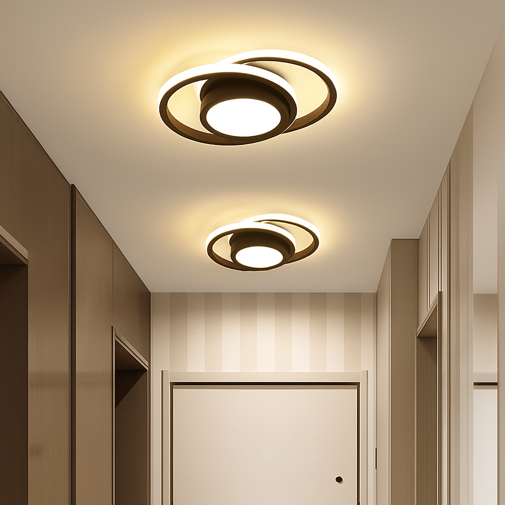 plafonnier led design moderne pour décoration intérieure - vue 5 sur 12