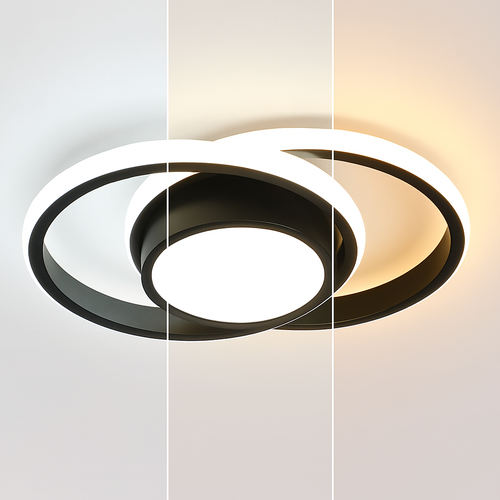 plafonnier led design moderne pour décoration intérieure - vue 7 sur 12